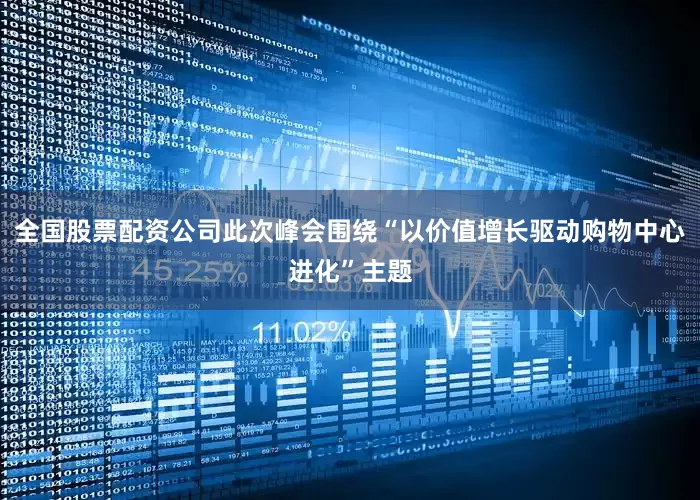 全国股票配资公司此次峰会围绕“以价值增长驱动购物中心进化”主题